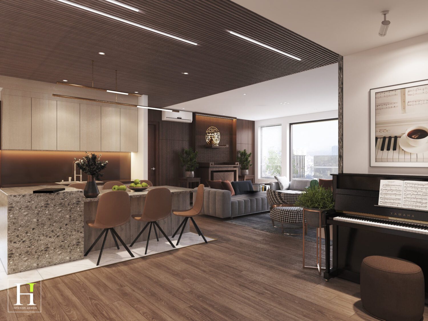 3D Interior Model Living room 2309698 Scene 3dsmax