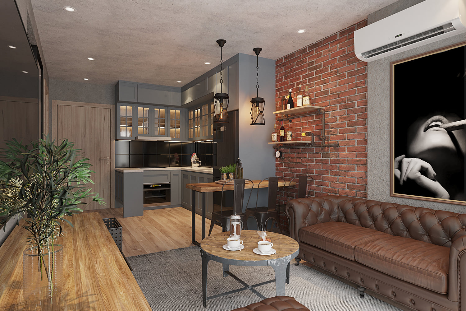 3D Interior Model Living room 2309699 Scene 3dsmax