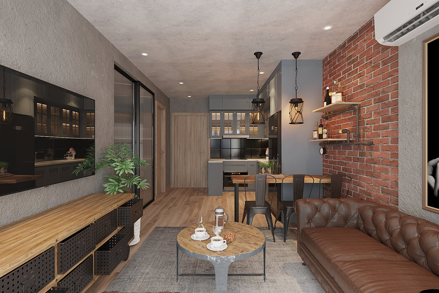 3D Interior Model Living room 2309699 Scene 3dsmax