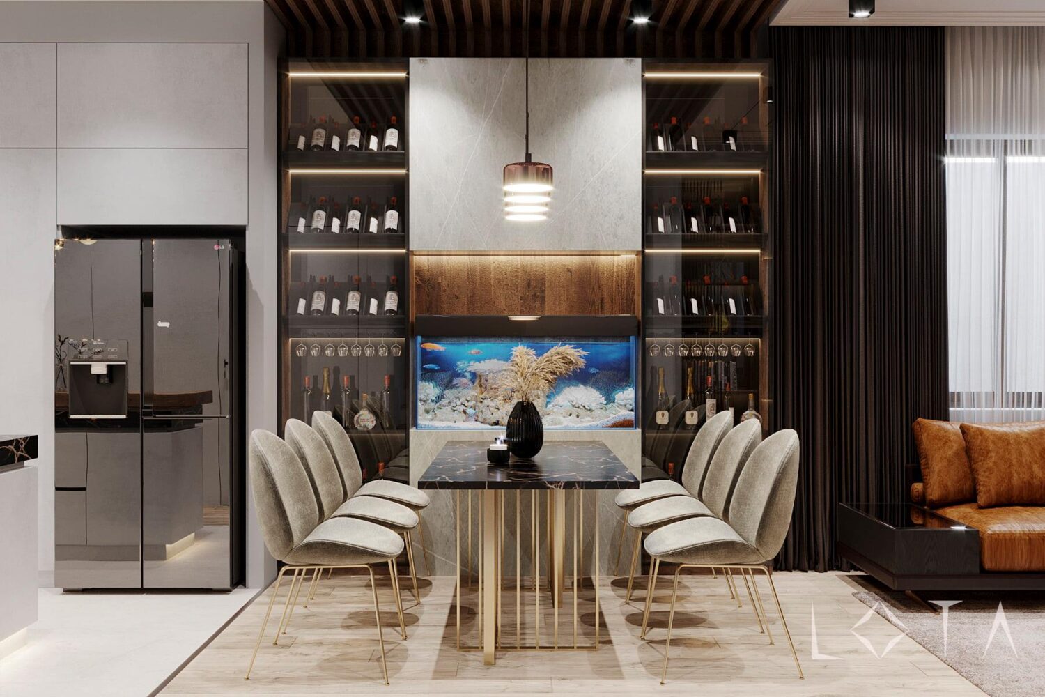 3D Interior Model Living room 2309705 Scene 3dsmax