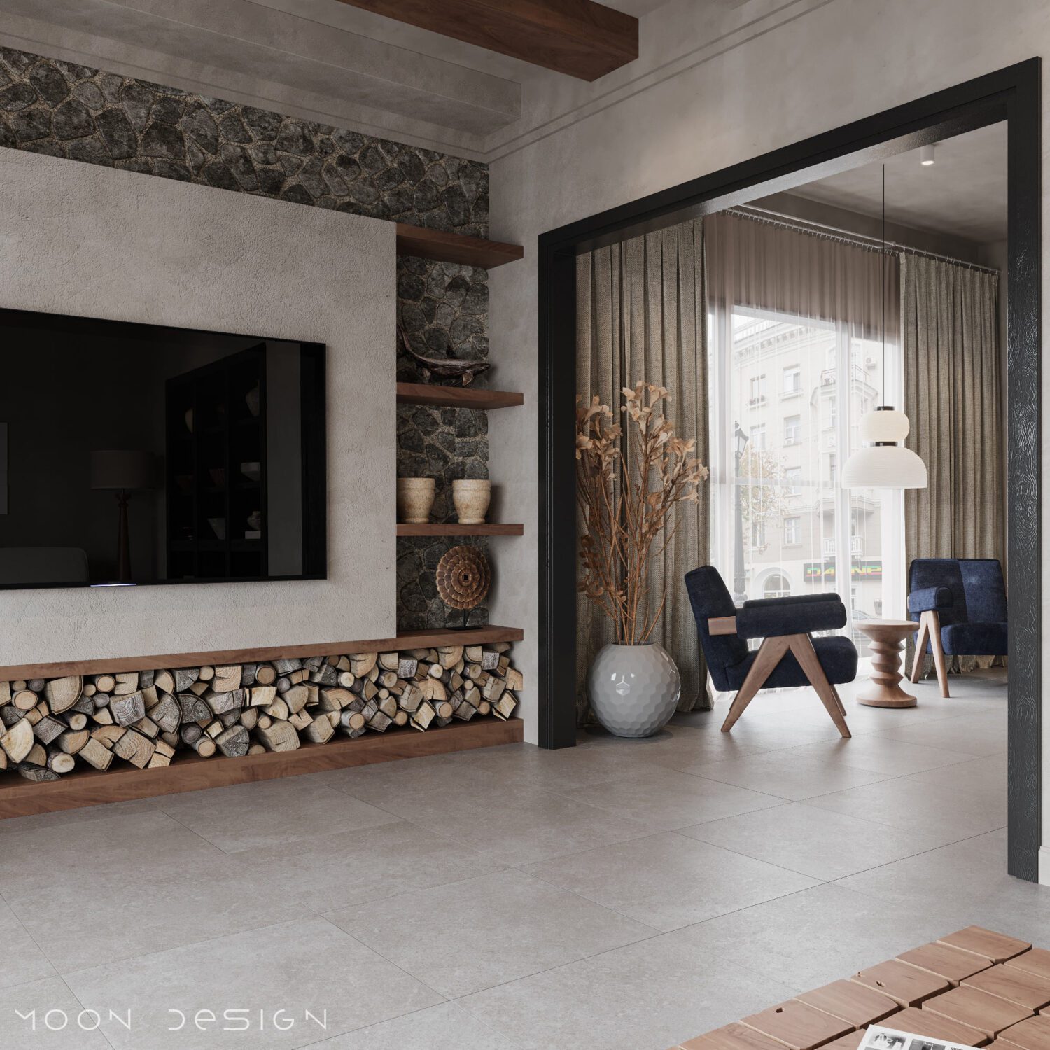 3D Interior Model Living room 2309706 Scene 3dsmax