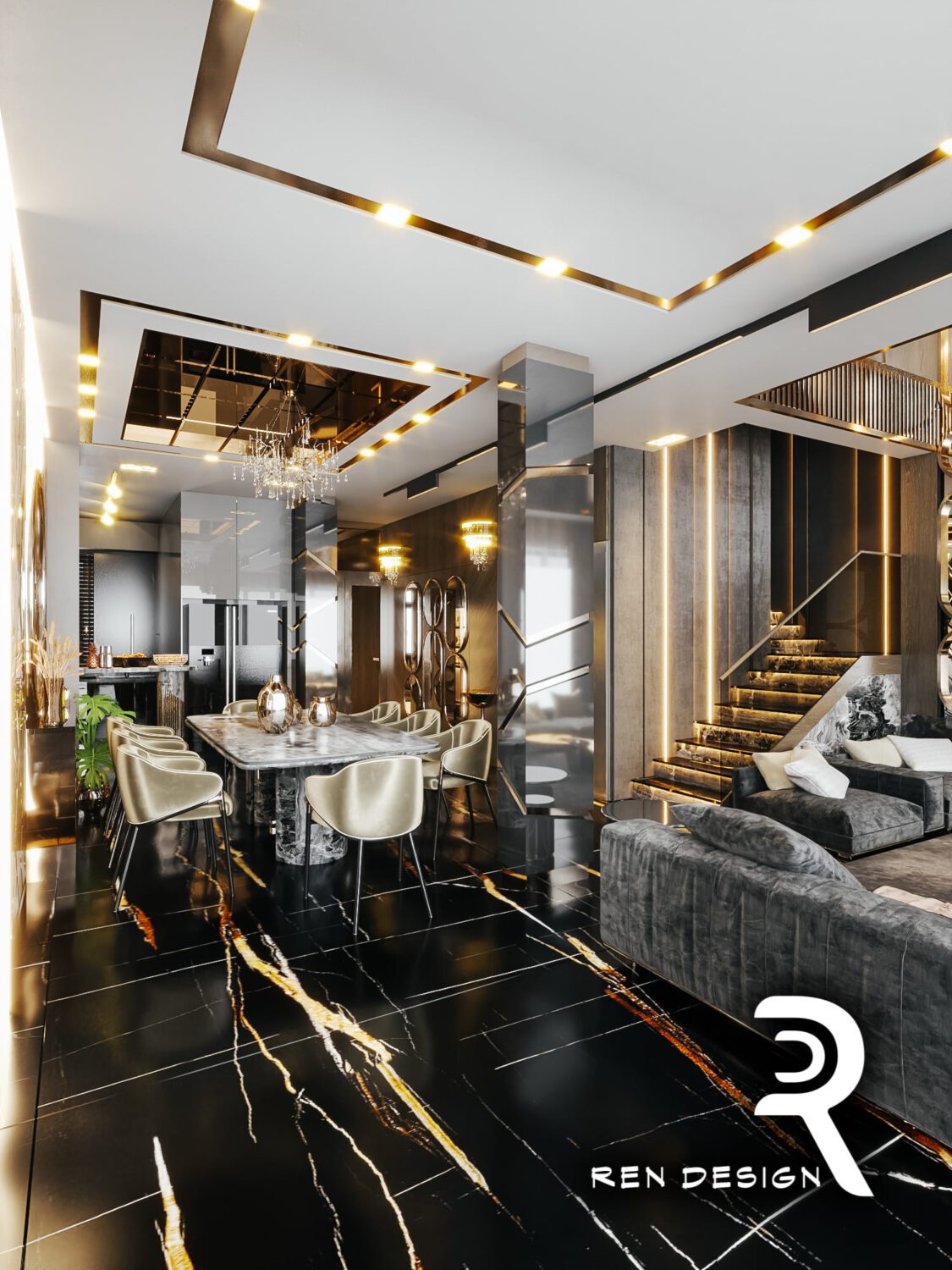 3D Interior Model Living room 2309714 Scene 3dsmax