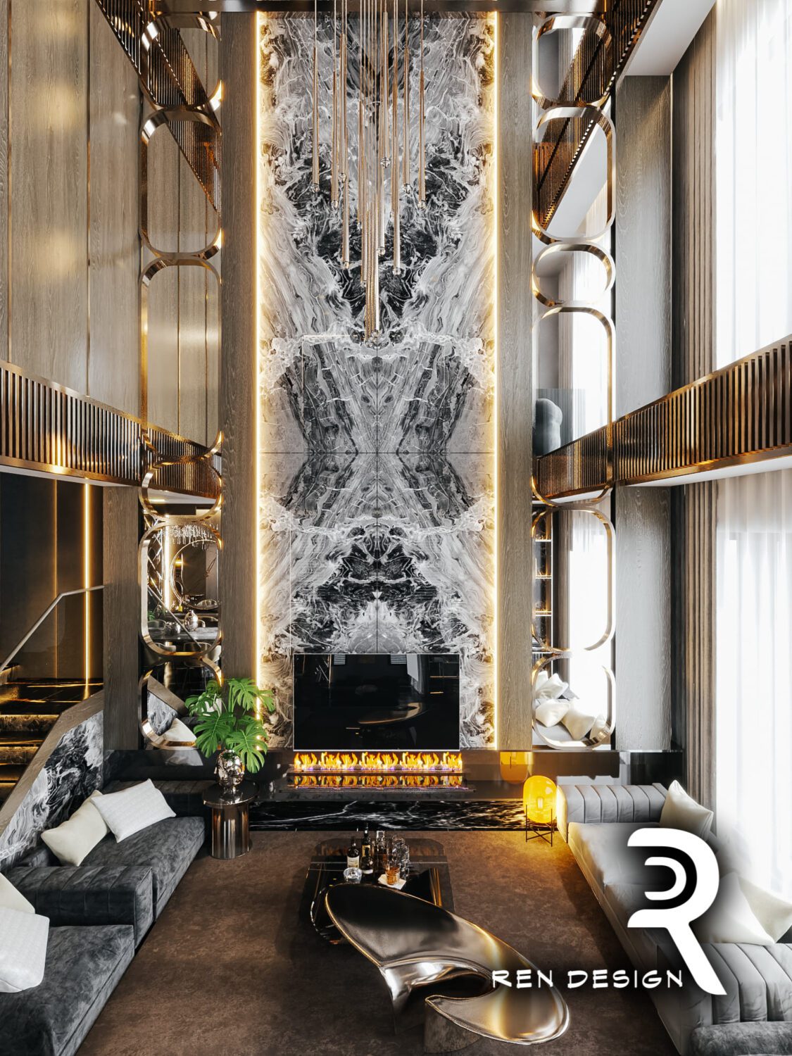 3D Interior Model Living room 2309714 Scene 3dsmax