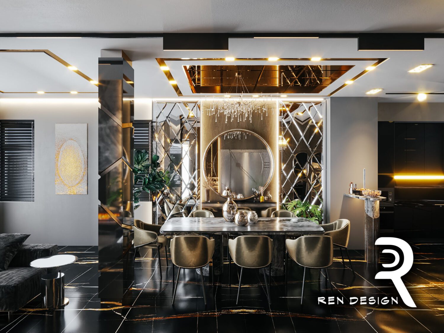 3D Interior Model Living room 2309714 Scene 3dsmax