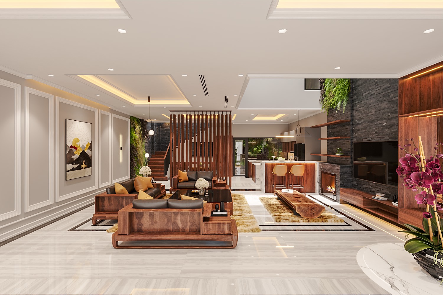 3D Interior Model Living room 2309735 Scene 3dsmax