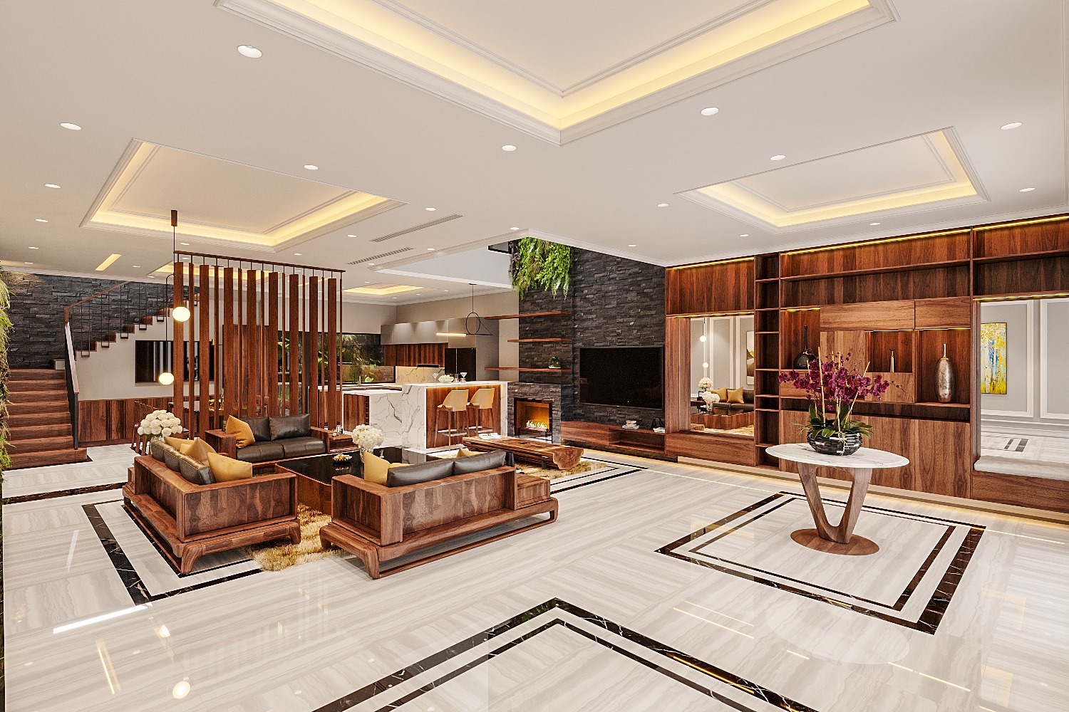 3D Interior Model Living room 2309735 Scene 3dsmax