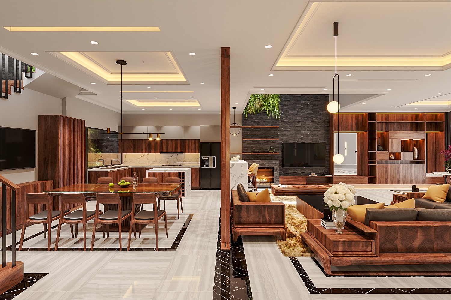 3D Interior Model Living room 2309735 Scene 3dsmax