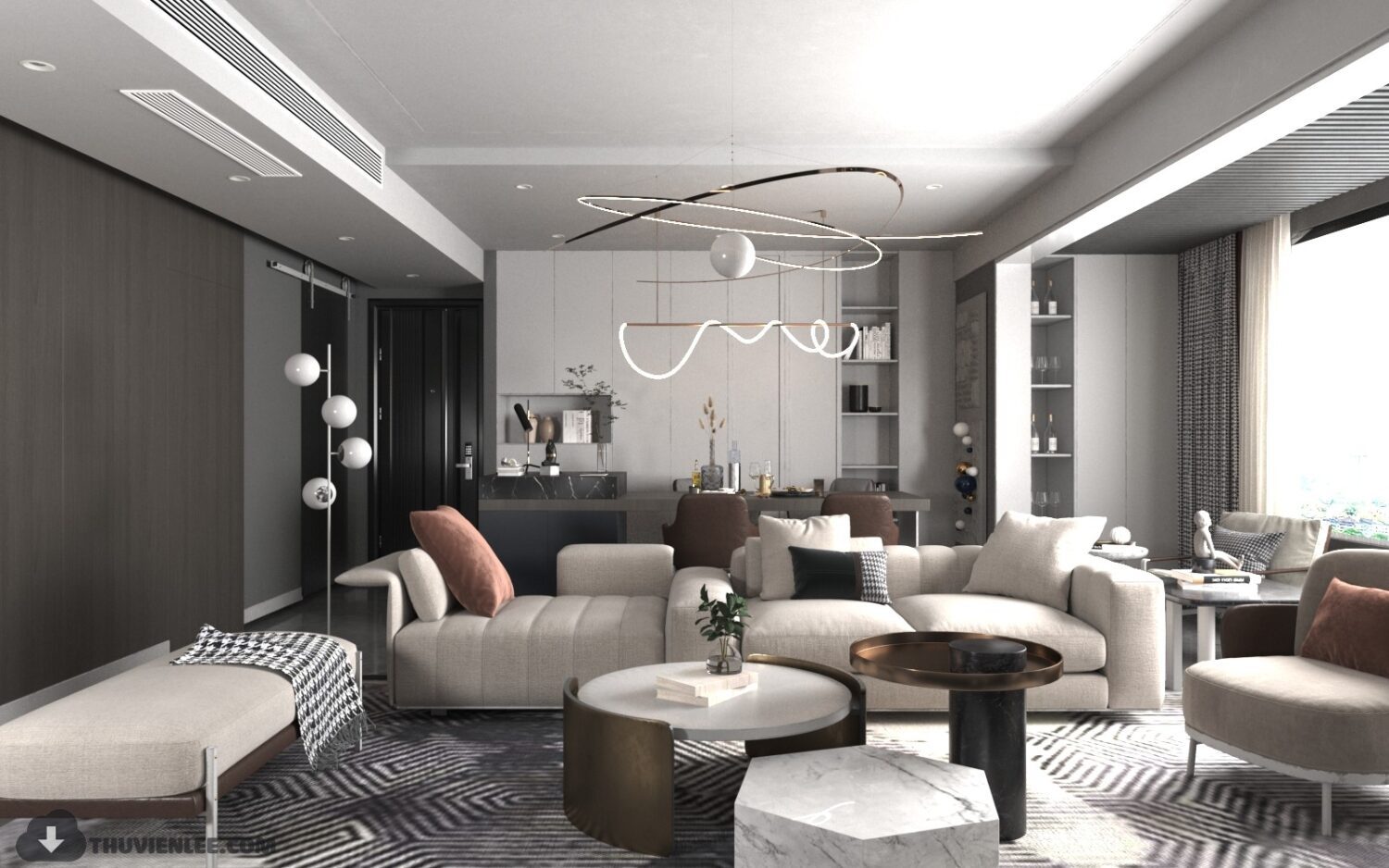 3D Interior Model Living room 2309750 Scene 3dsmax