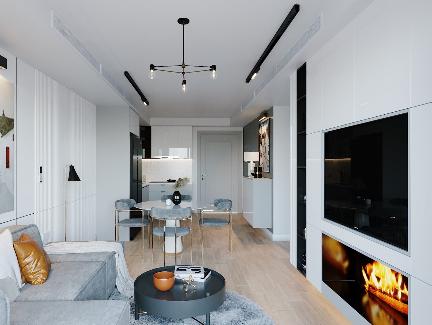 3D Interior Model Living room 2309844 Scene 3dsmax