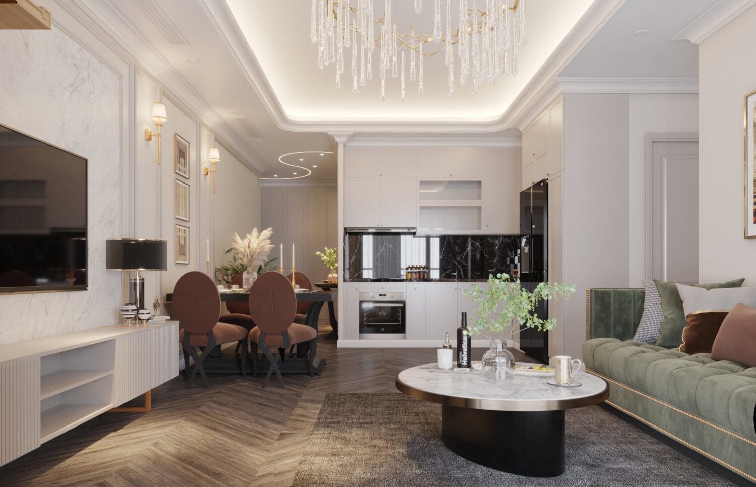 3D Interior Model Living room 2309845 Scene 3dsmax