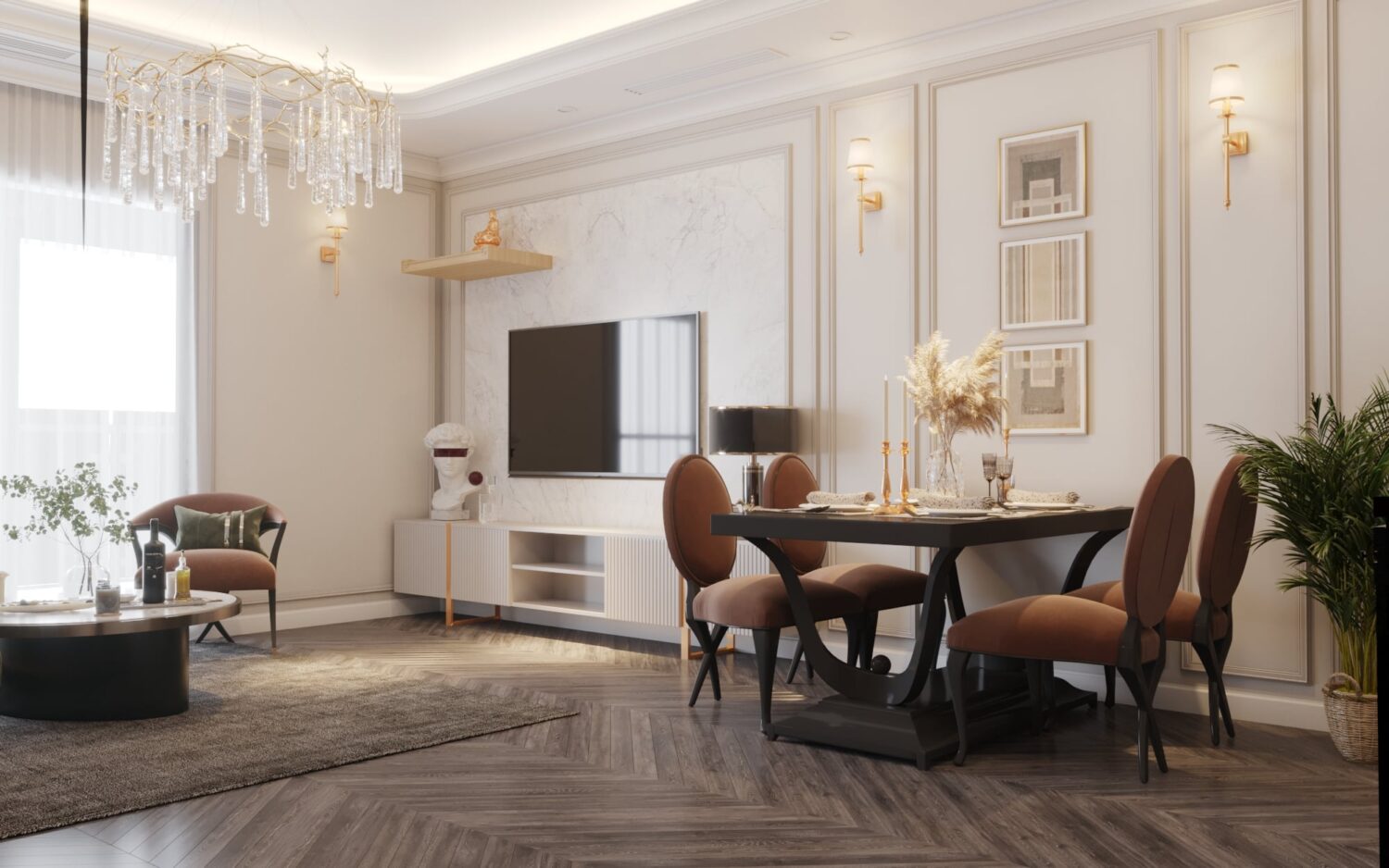 3D Interior Model Living room 2309845 Scene 3dsmax