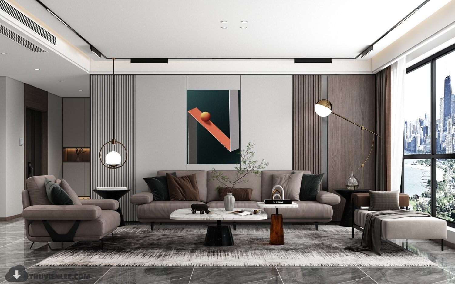 3D Interior Model Living room 2309856 Scene 3dsmax