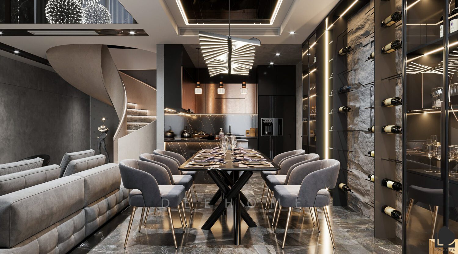 3D Interior Model Living room 2309938 Scene 3dsmax