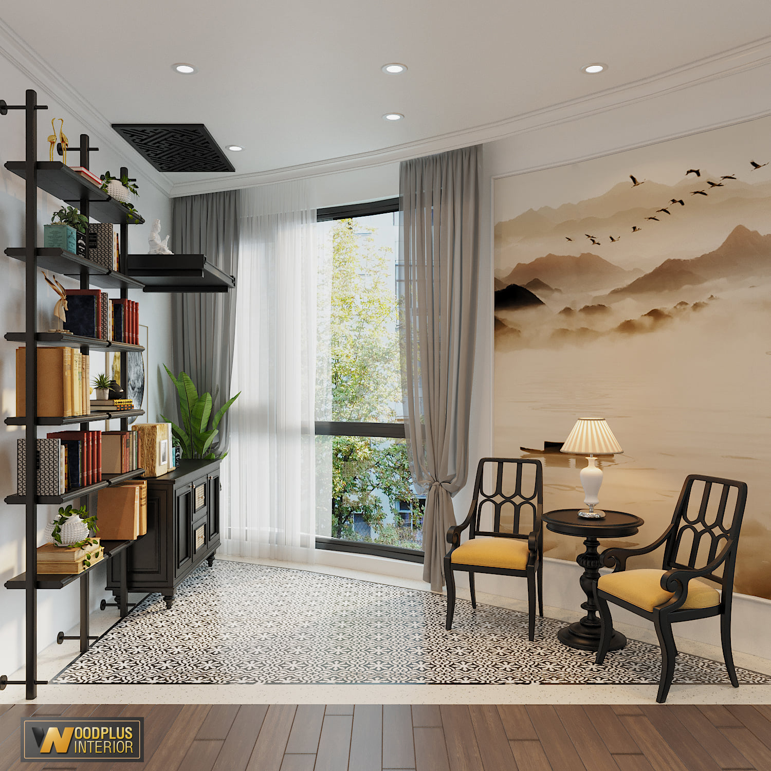 3D Interior Model Living room Scene 3dsmax 2410069