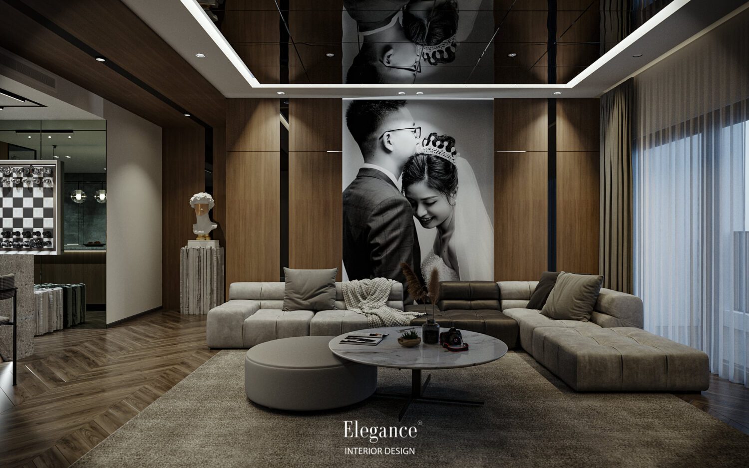 3D Interior Model Living room Scene 3dsmax 2410124