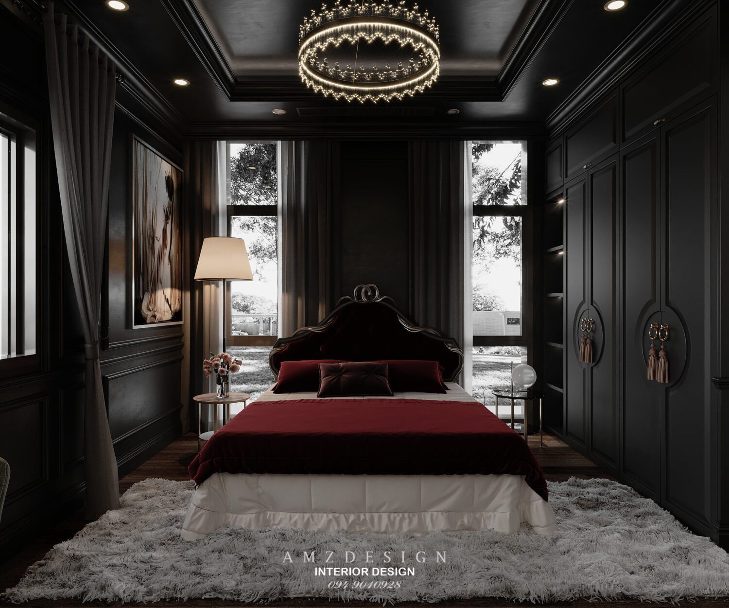 3D Interior Model Bed Room Scene 3dsmax 2310154