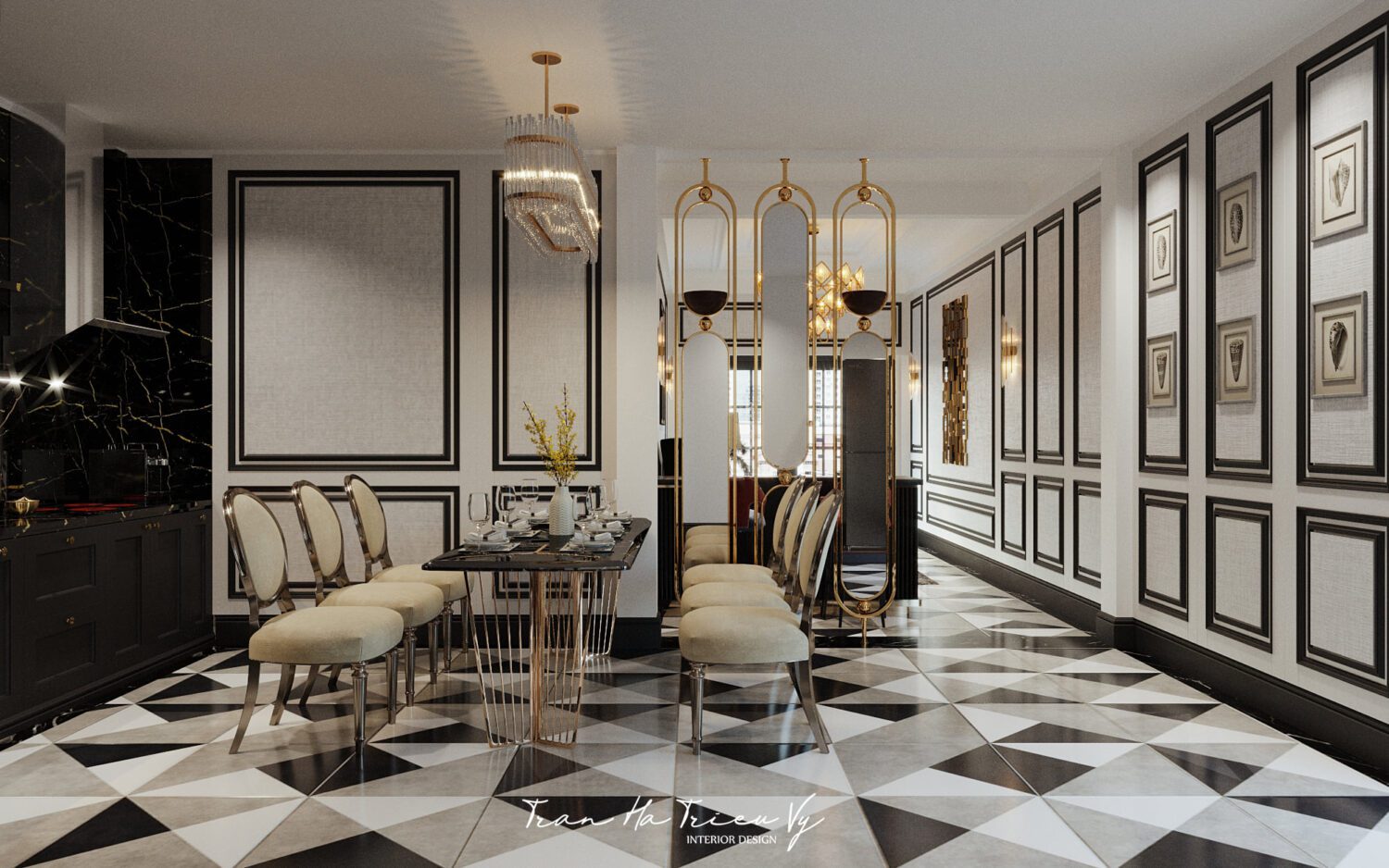 3D Interior Model Living room Scene 3dsmax 2410177