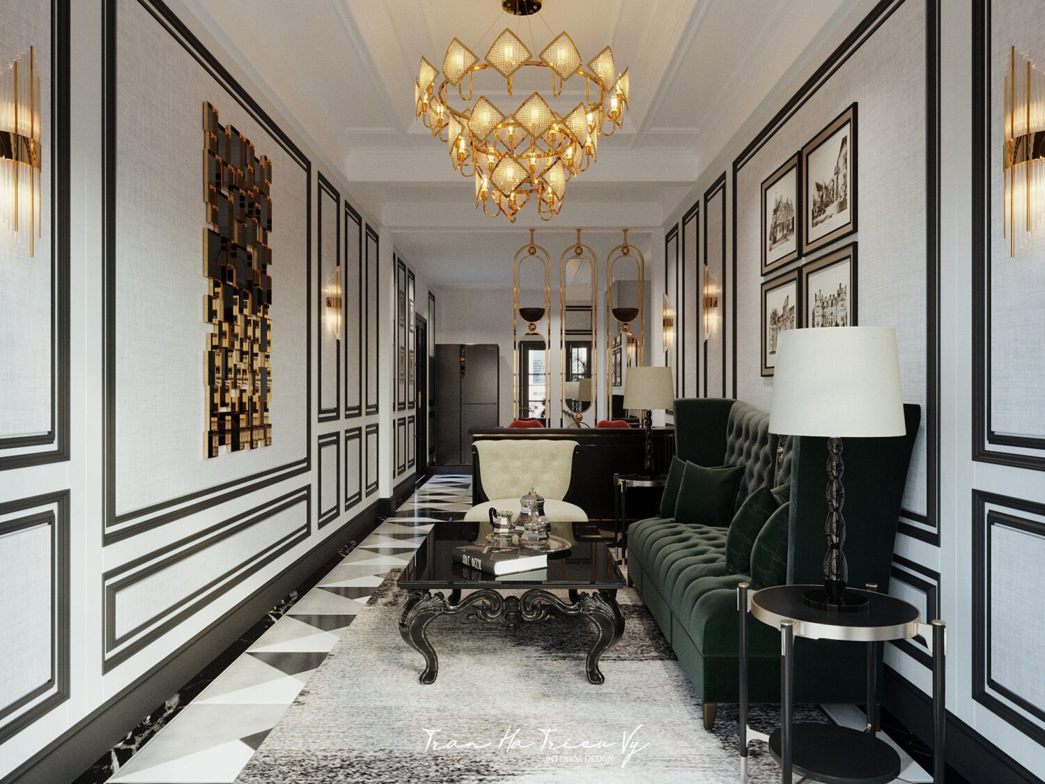 3D Interior Model Living room Scene 3dsmax 2410177