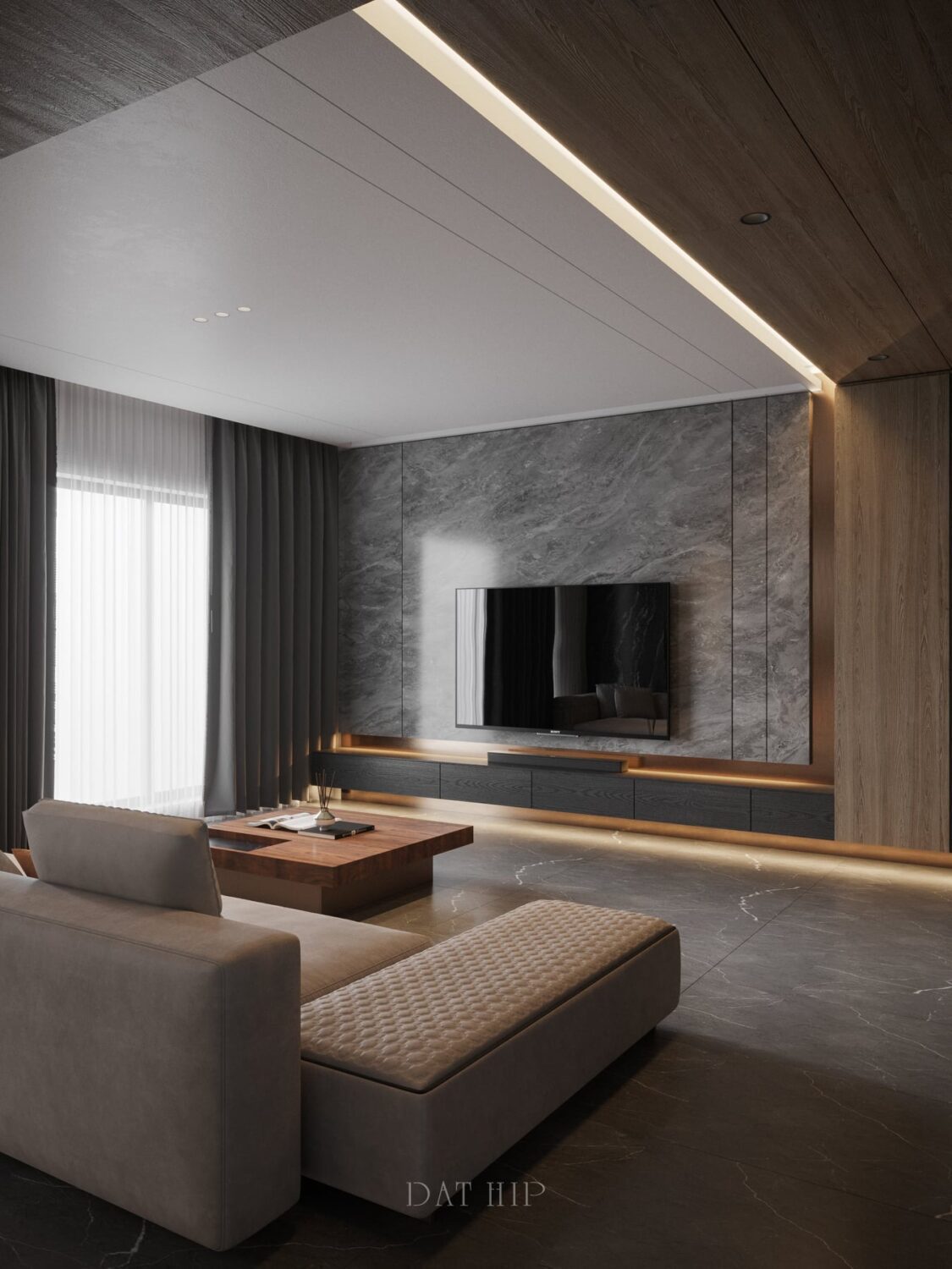 3D Interior Model Living room Scene 3dsmax 2410202