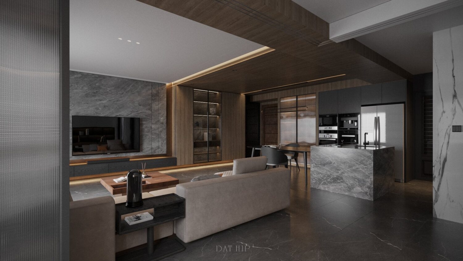 3D Interior Model Living room Scene 3dsmax 2410202