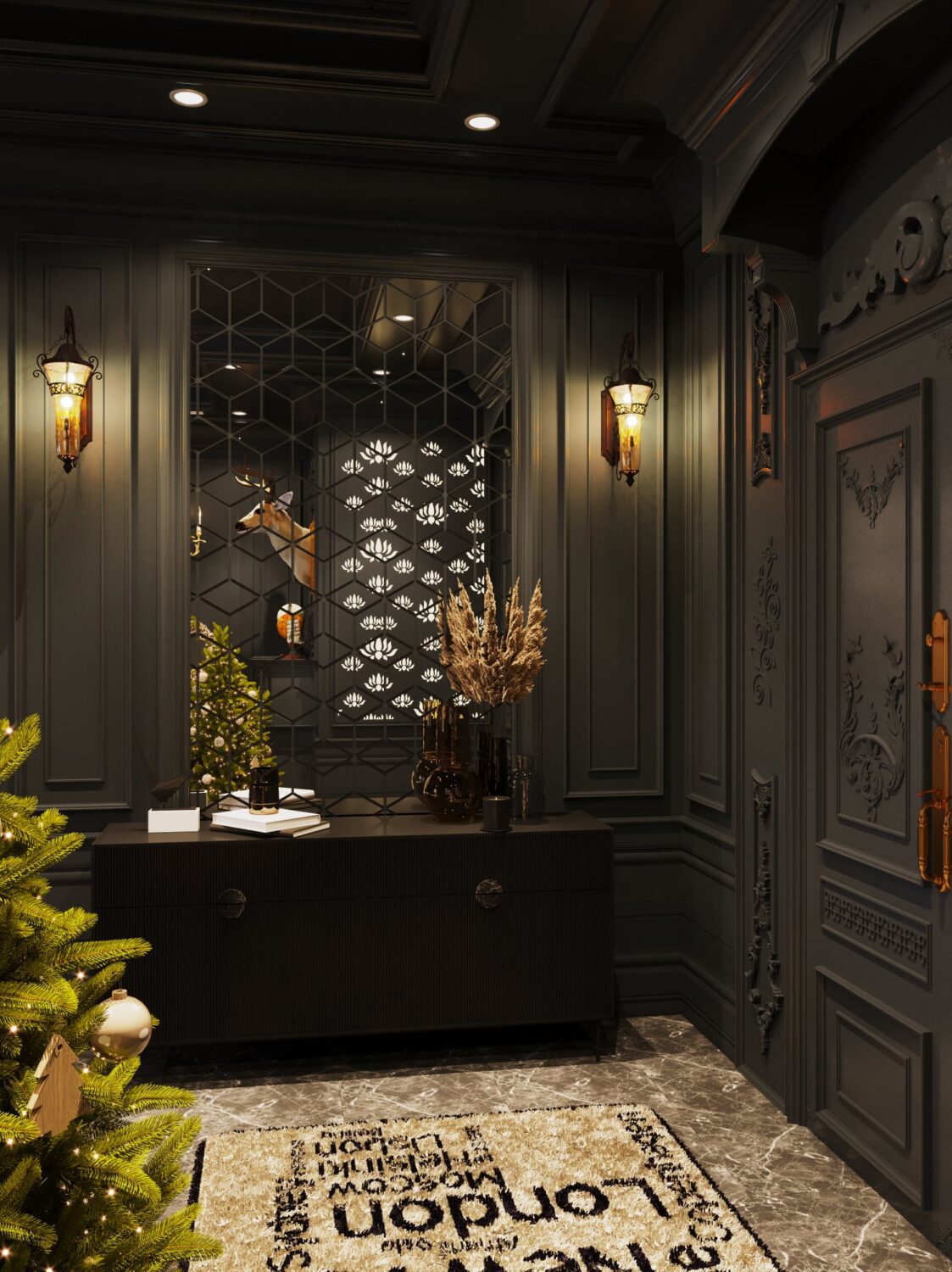 3D Interior Model Living room Scene 3dsmax 2410218