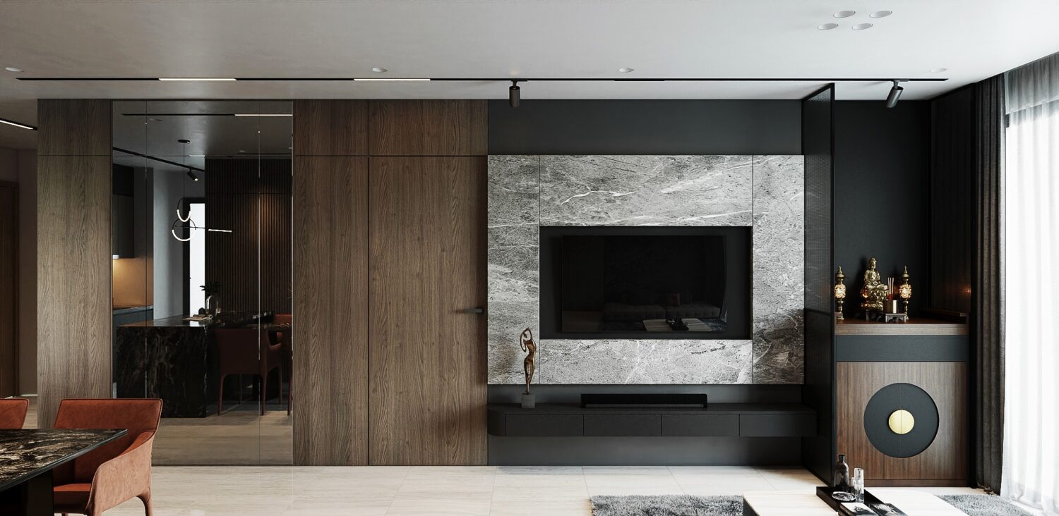 3D Interior Model Living room Scene 3dsmax 2410220