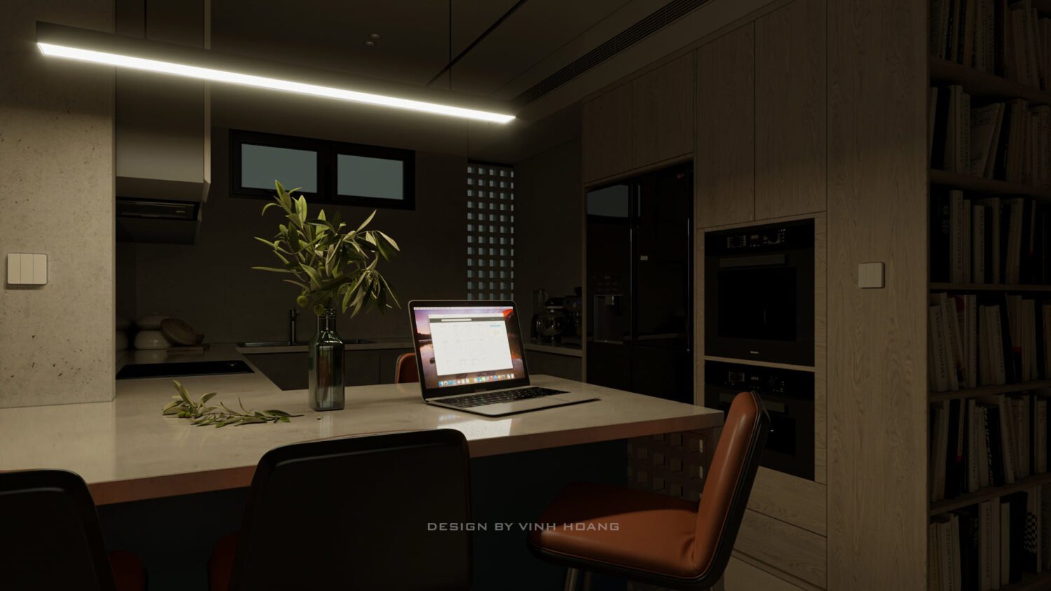 3D Interior Model Living room Scene 3dsmax 2410237