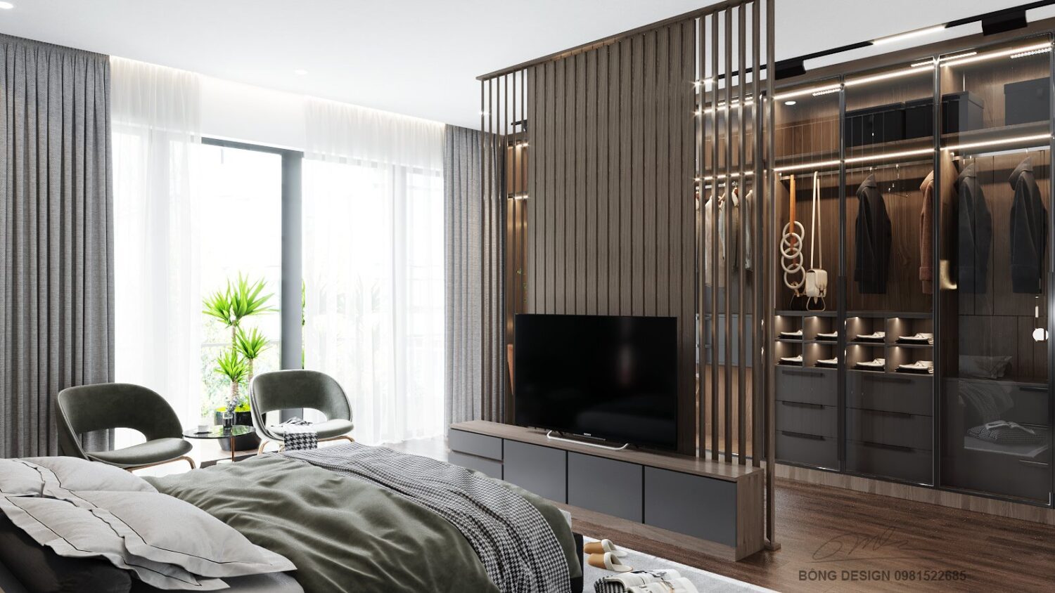 3D Interior Model Bed Room Scene 3dsmax 2310239