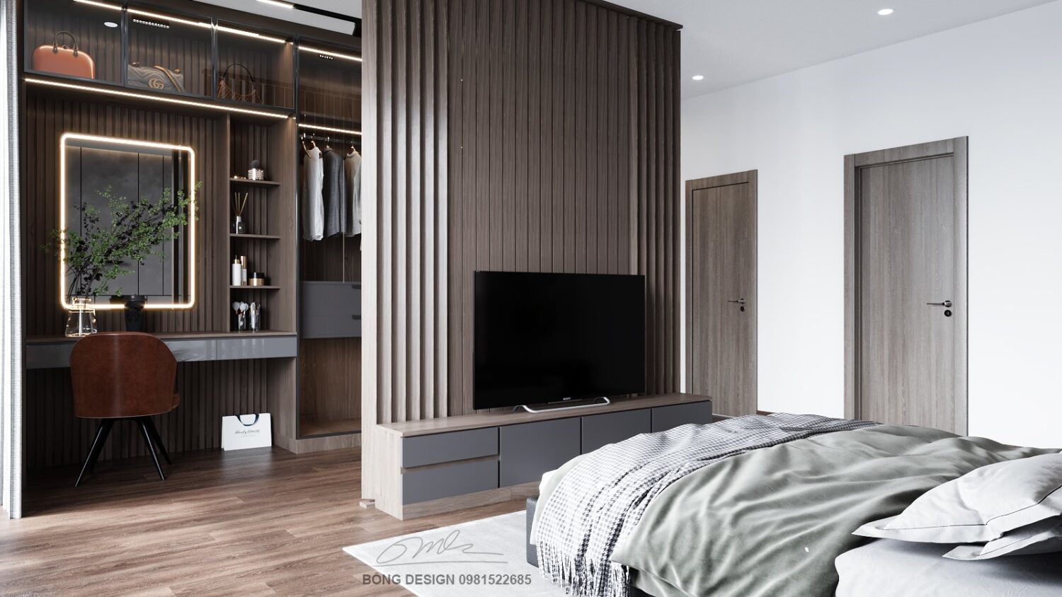 3D Interior Model Bed Room Scene 3dsmax 2310239