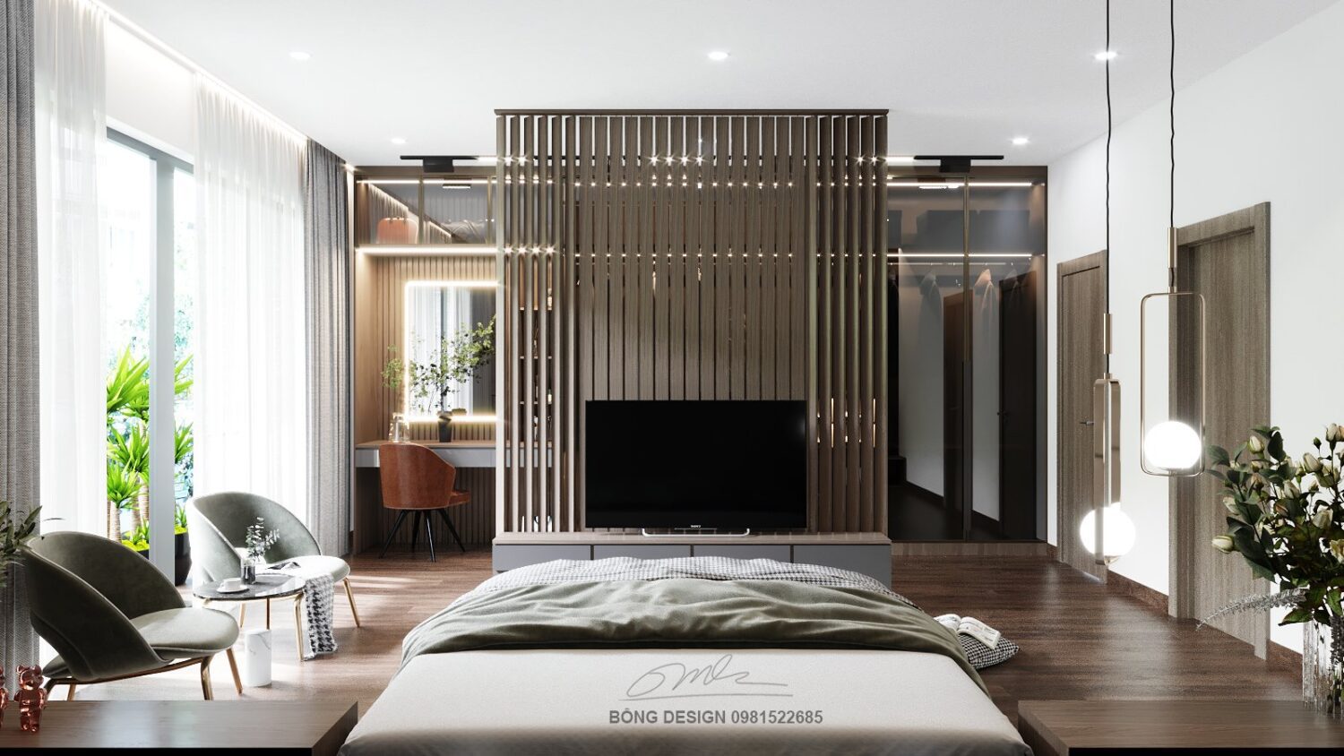 3D Interior Model Bed Room Scene 3dsmax 2310239