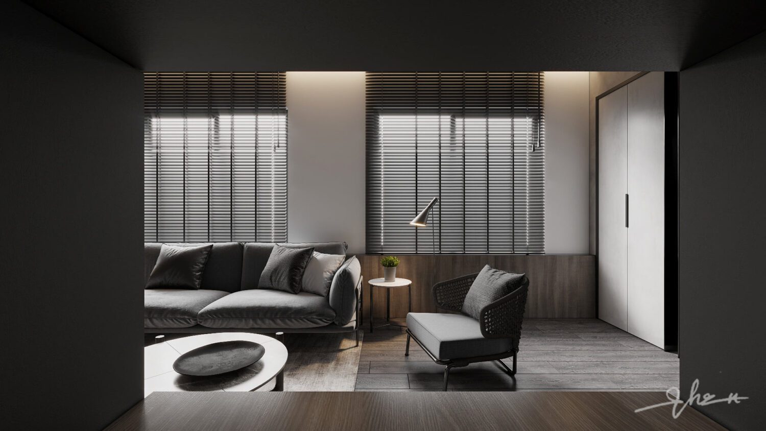 3D Interior Model Living room Scene 3dsmax 2410249