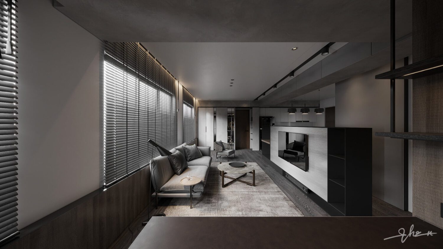 3D Interior Model Living room Scene 3dsmax 2410249