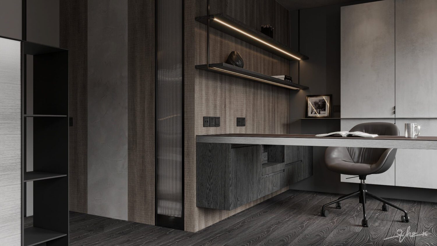 3D Interior Model Living room Scene 3dsmax 2410249