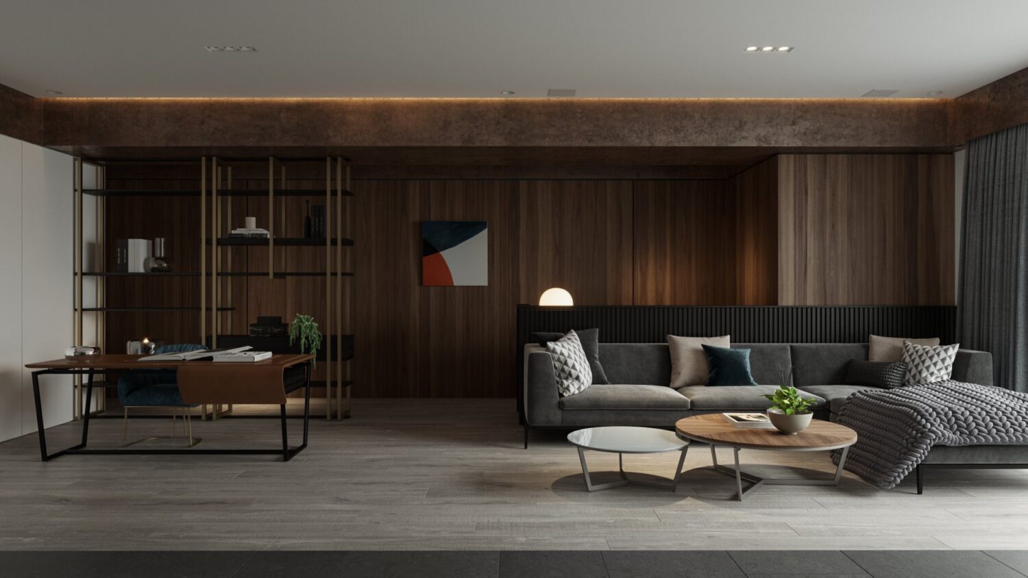 3D Interior Model Living room Scene 3dsmax 2410259