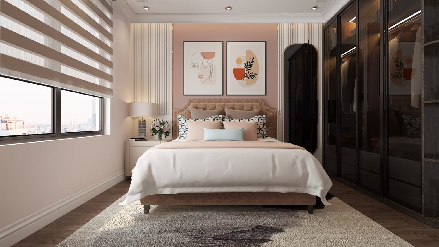 3D Interior Model Bed Room Scene 3dsmax 2310284
