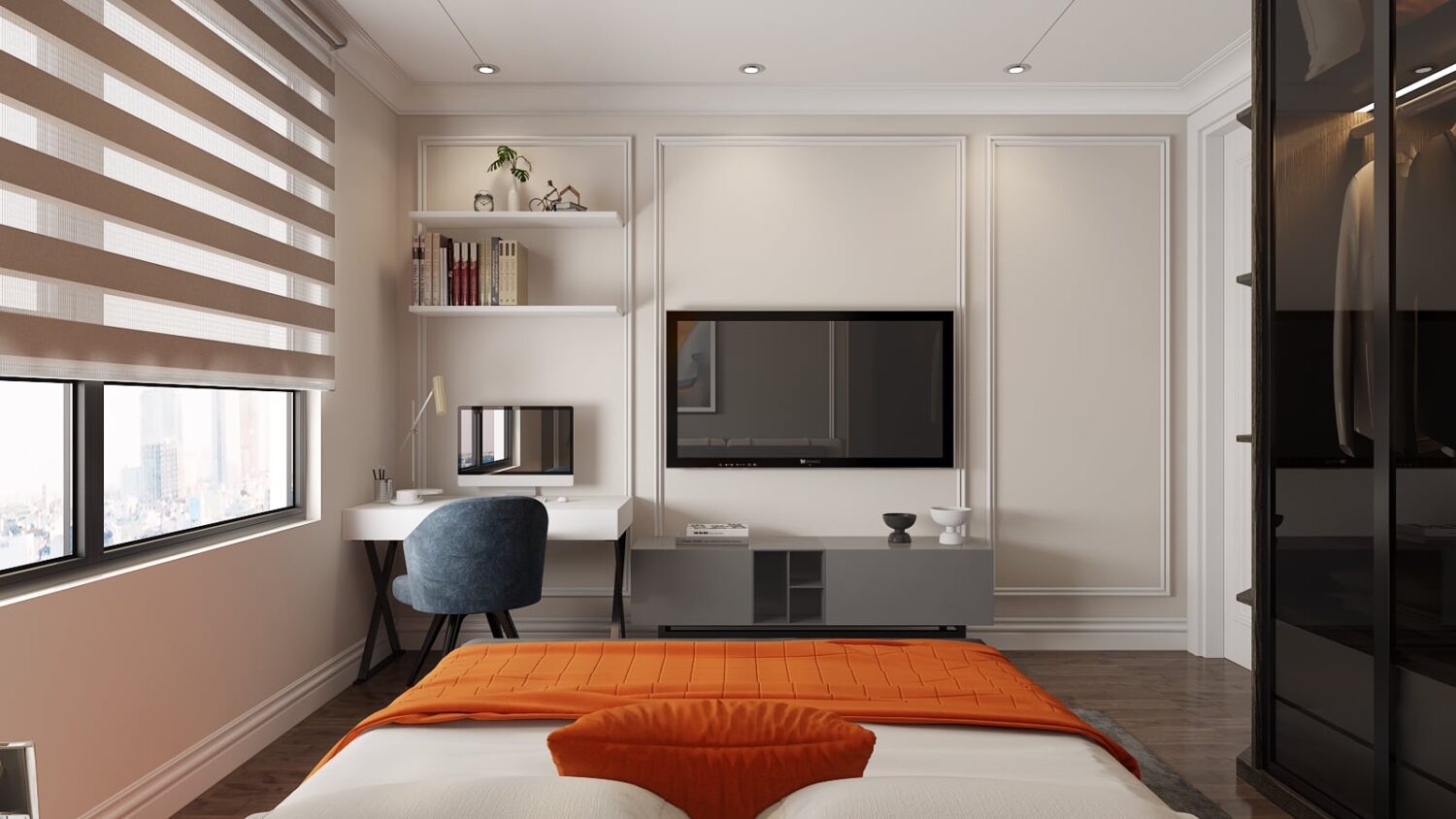 3D Interior Model Bed Room Scene 3dsmax 2310284