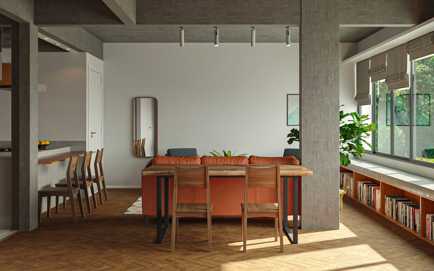 3D Interior Model Living room Scene 3dsmax 2410293