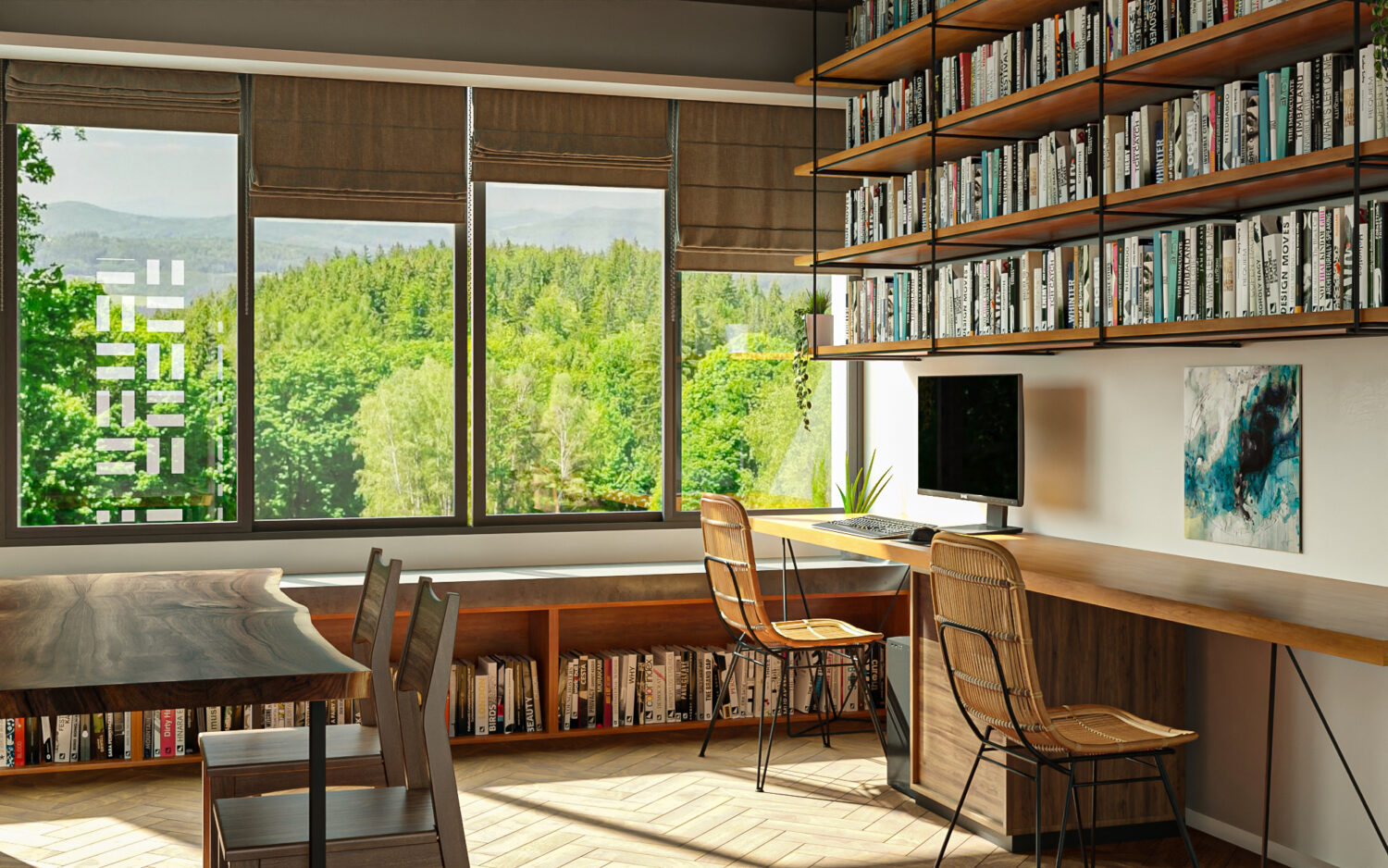 3D Interior Model Living room Scene 3dsmax 2410293