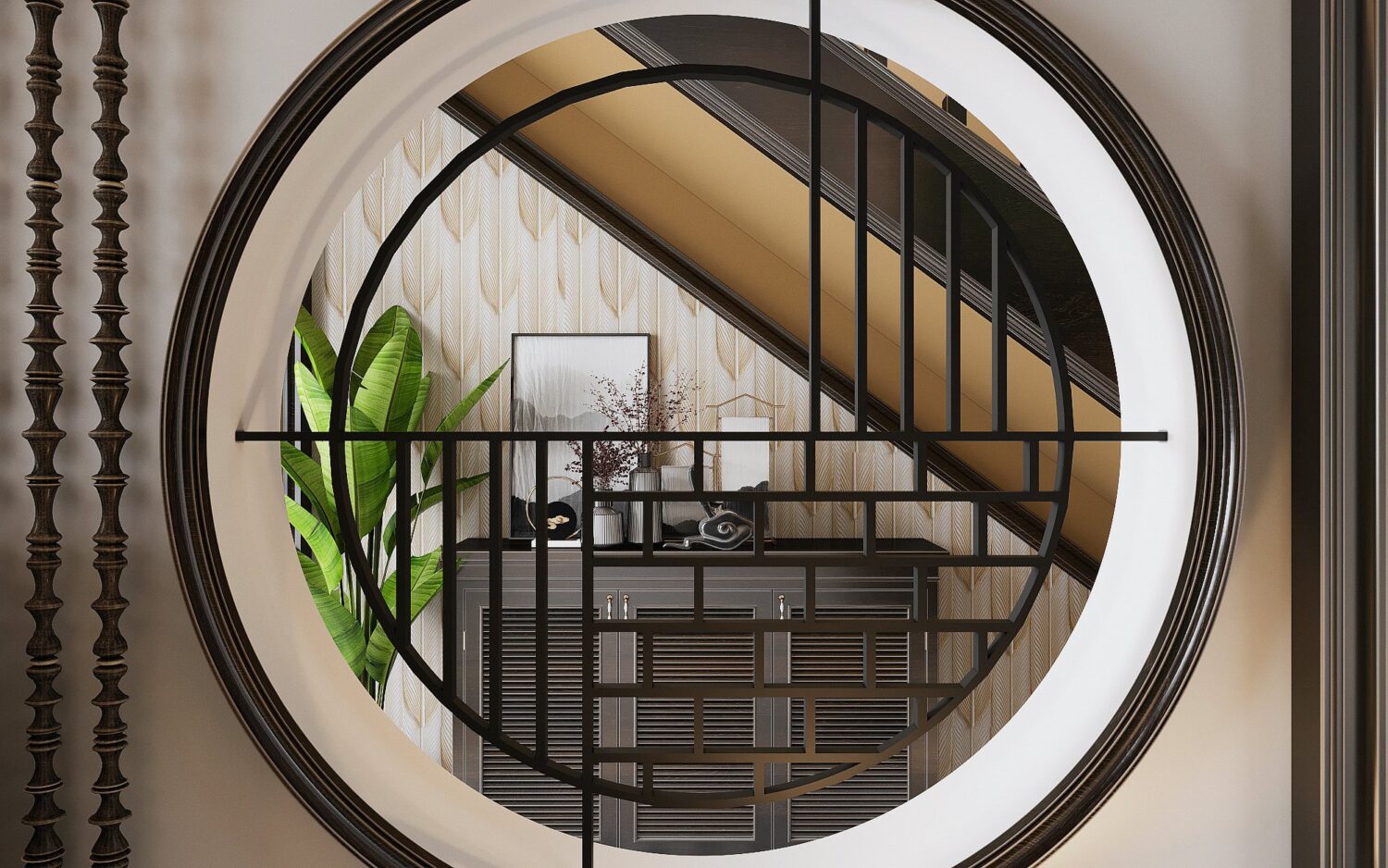 3D Interior Model Living room Scene 3dsmax 2410294