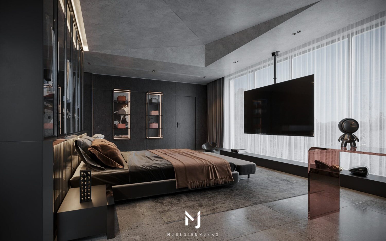 3D Interior Model Bed Room Scene 3dsmax 2310298
