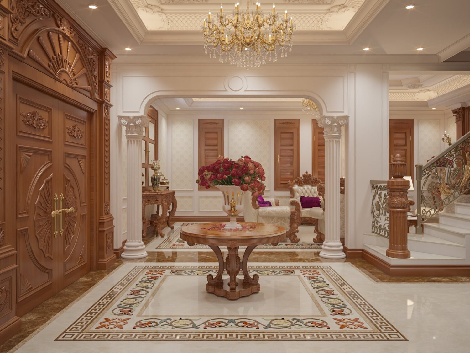 3D Interior Model Living room Scene 3dsmax 2410371