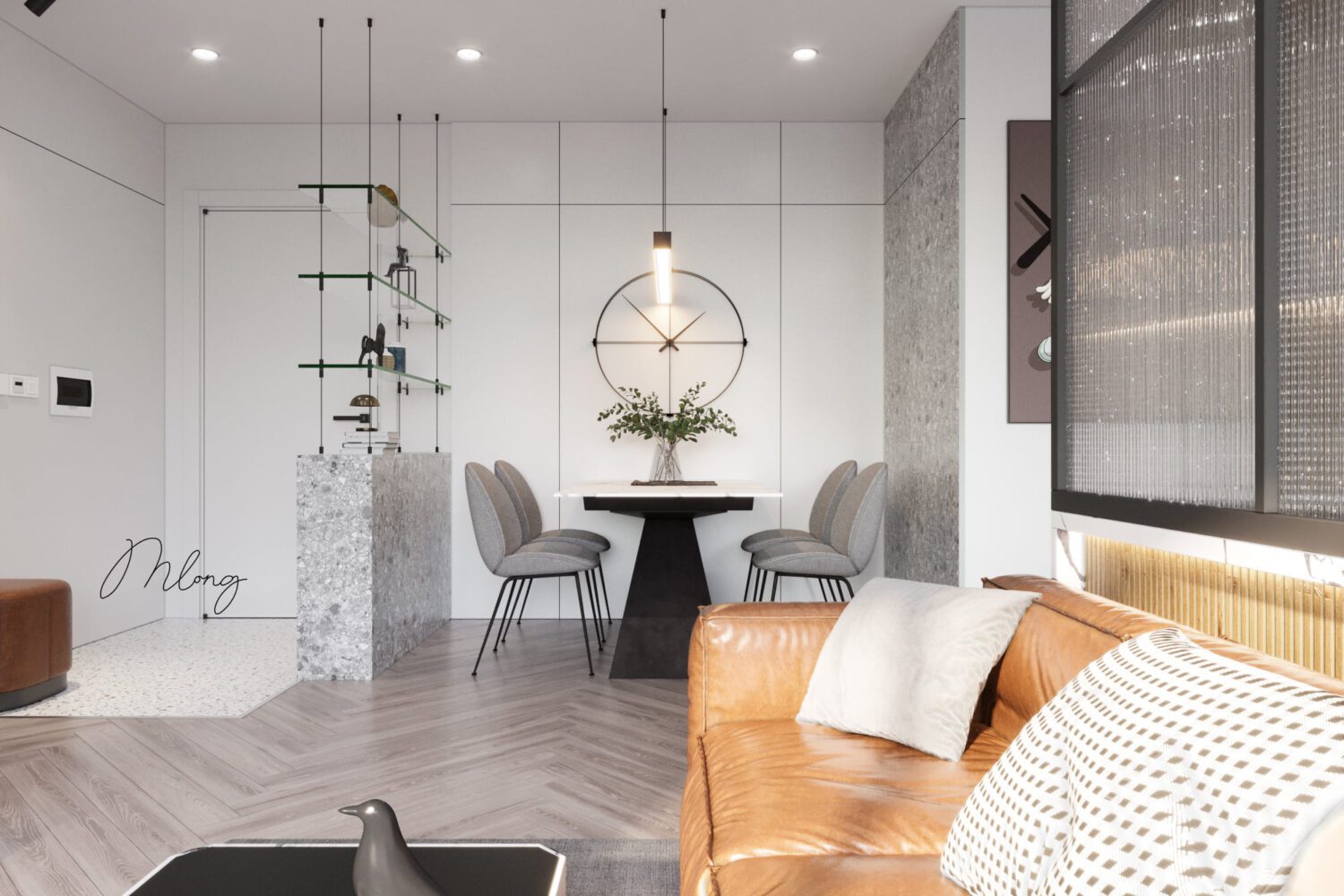 3D Interior Model Living room Scene 3dsmax 2410384