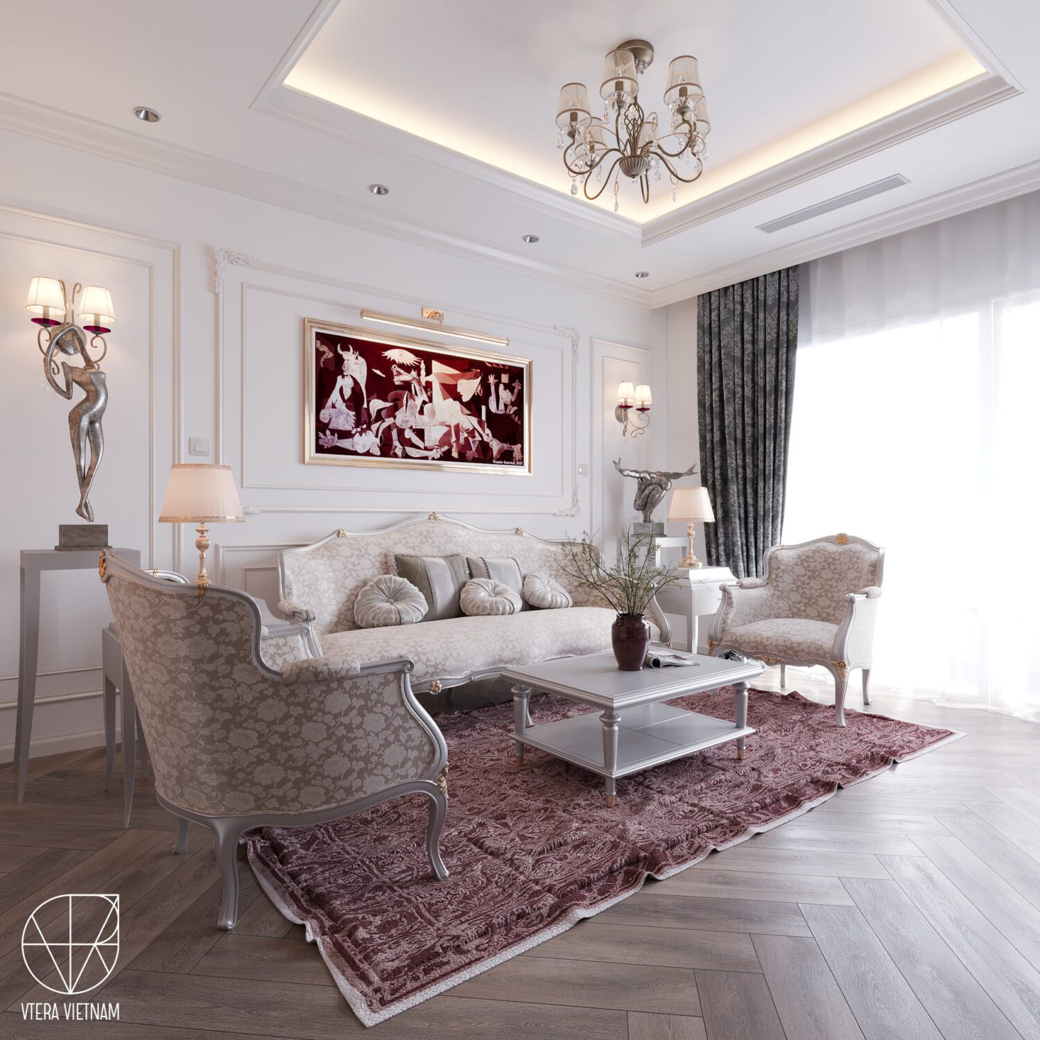 3D Interior Model Living room Scene 3dsmax 2410446
