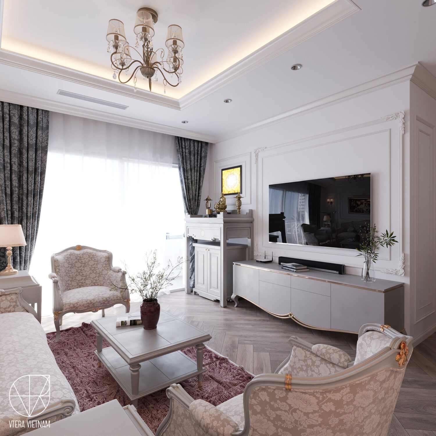 3D Interior Model Living room Scene 3dsmax 2410446