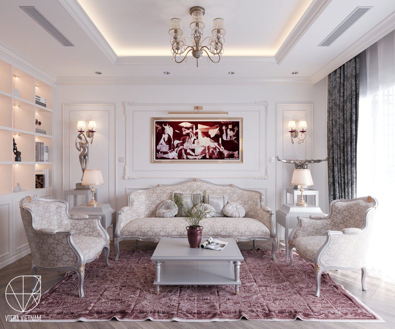 3D Interior Model Living room Scene 3dsmax 2410446