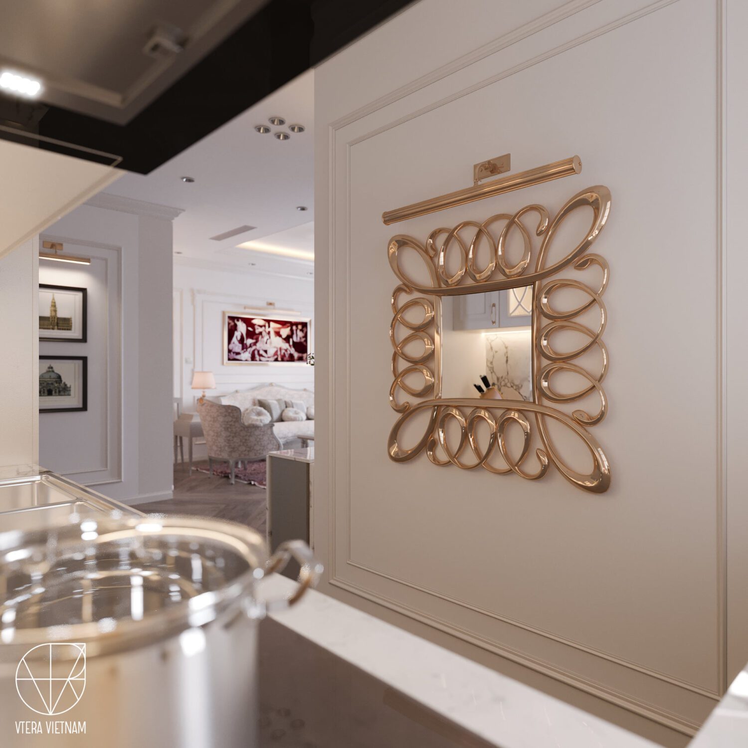 3D Interior Model Living room Scene 3dsmax 2410446