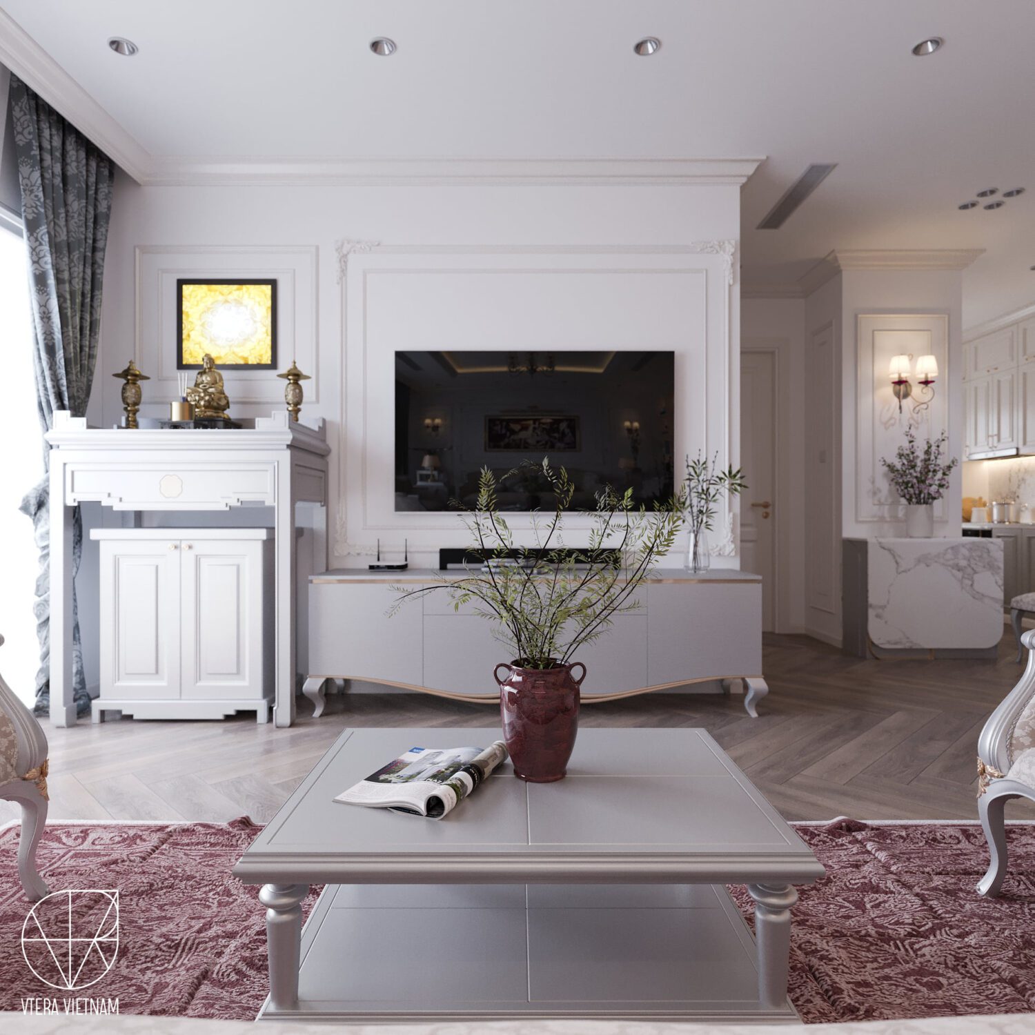 3D Interior Model Living room Scene 3dsmax 2410446