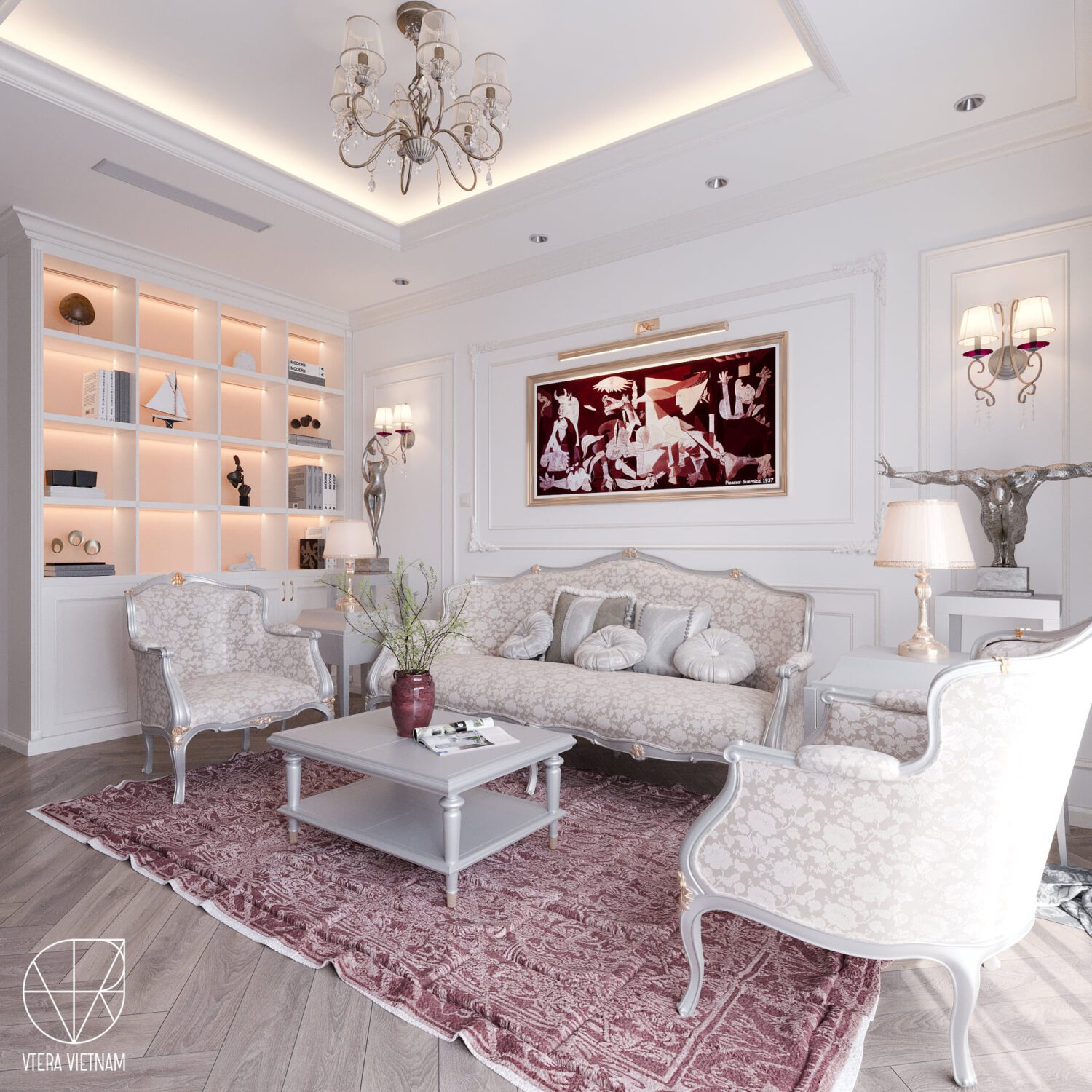 3D Interior Model Living room Scene 3dsmax 2410446