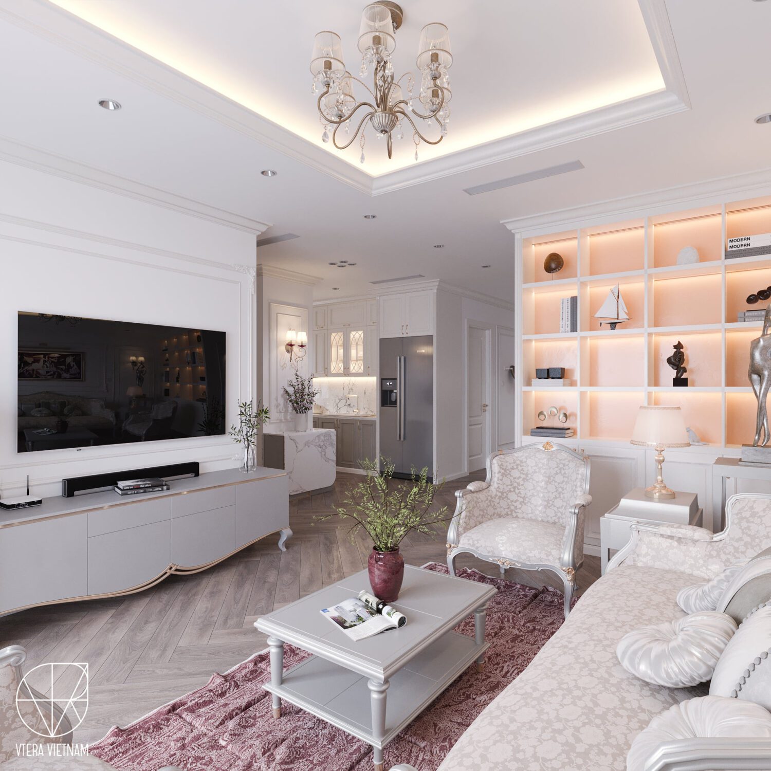 3D Interior Model Living room Scene 3dsmax 2410446