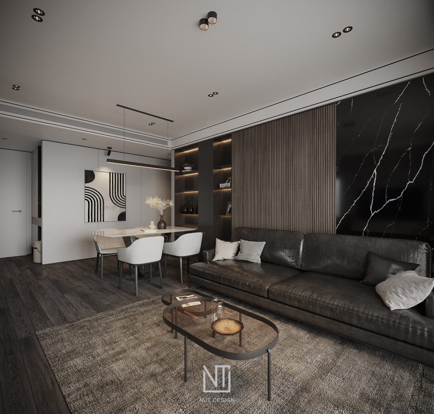 3D Interior Model Living room Scene 3dsmax 2410502